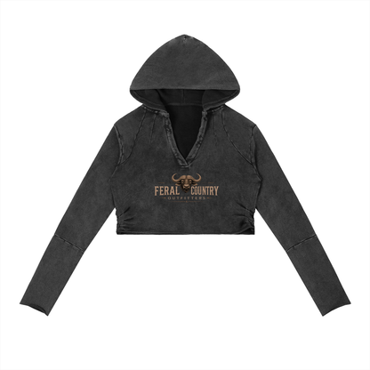 FERAL COUNTRY OUTFITTERS — Official Baby Crop Hoodie
