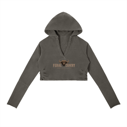 FERAL COUNTRY OUTFITTERS — Official Baby Crop Hoodie