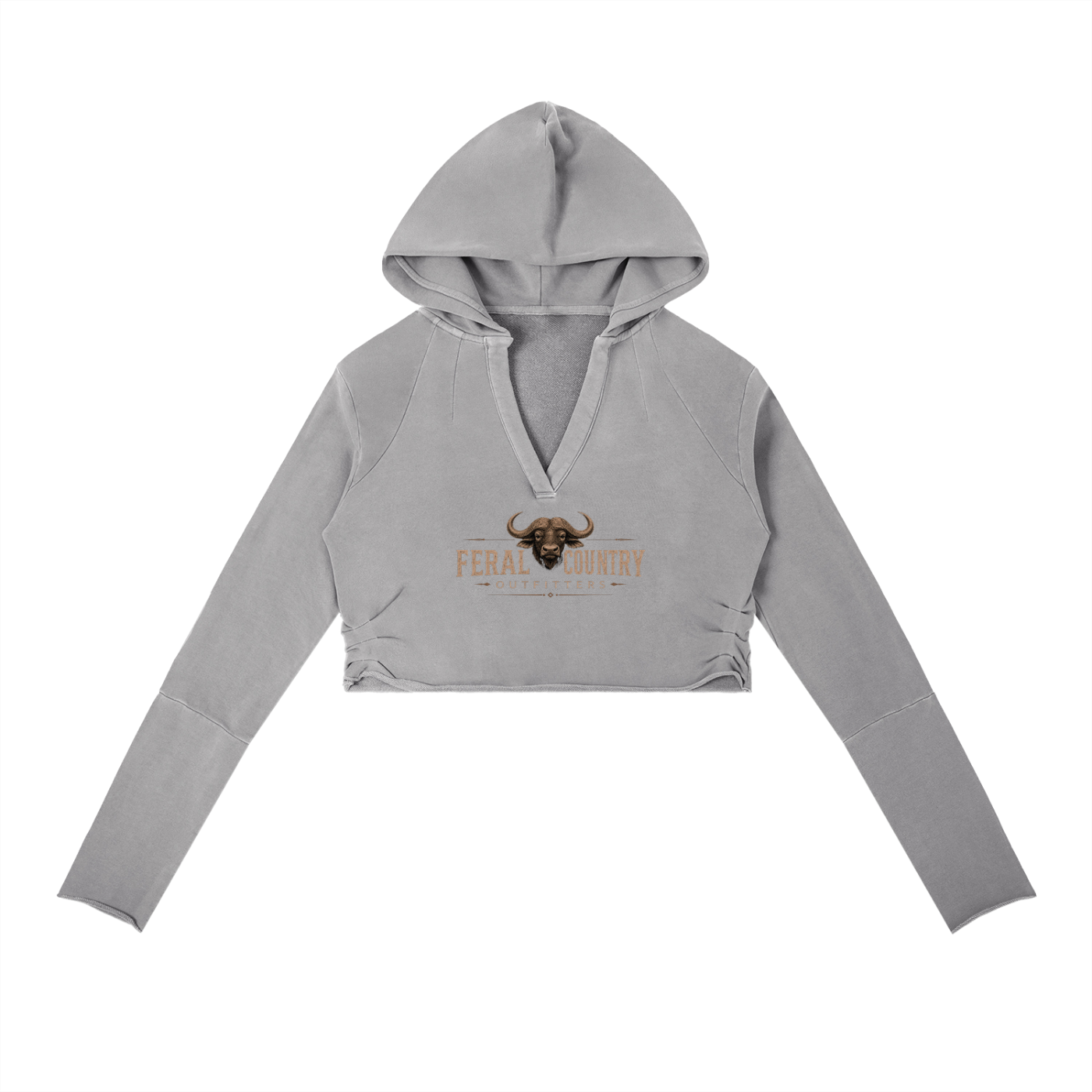 FERAL COUNTRY OUTFITTERS — Official Baby Crop Hoodie
