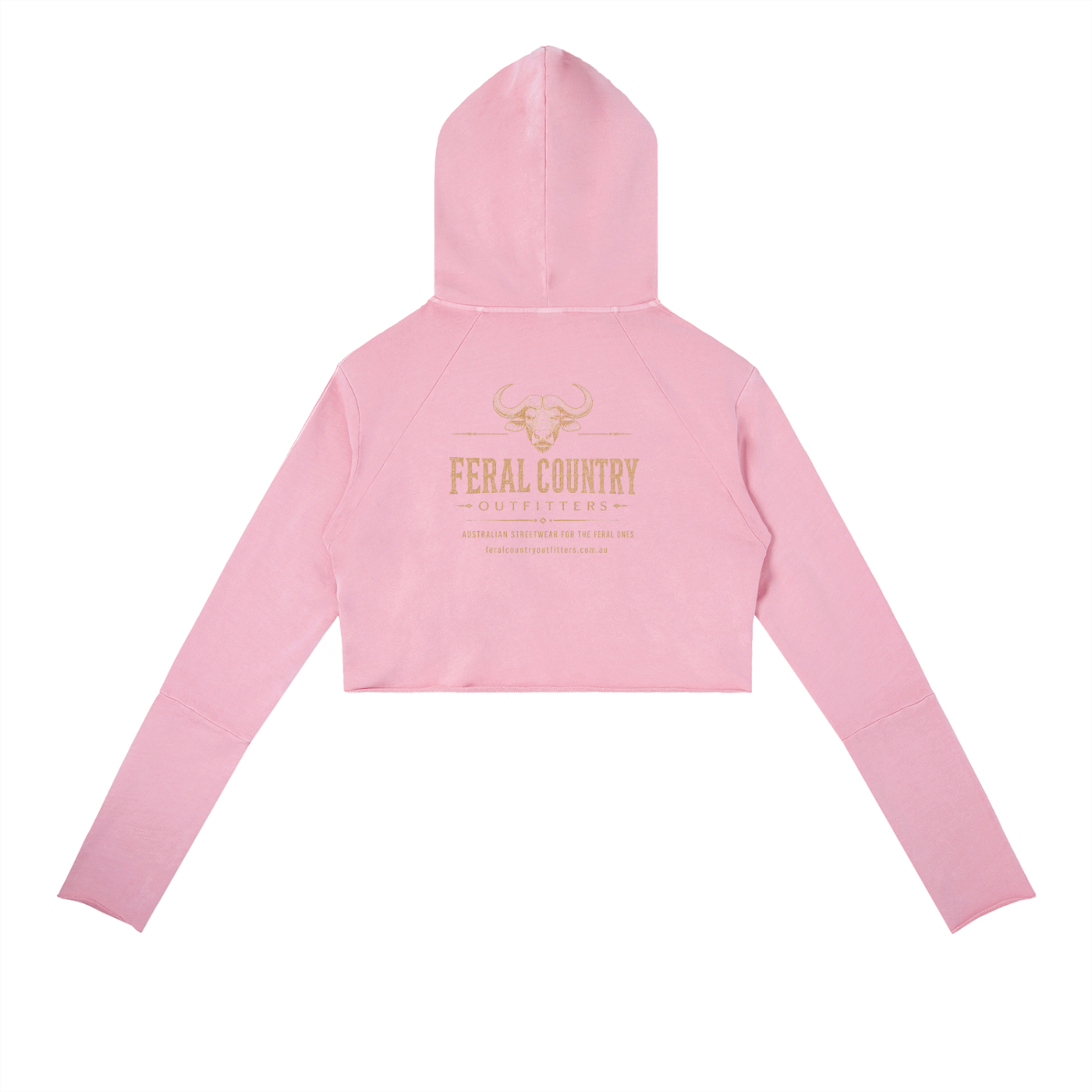 FERAL COUNTRY OUTFITTERS — Official Baby Crop Hoodie