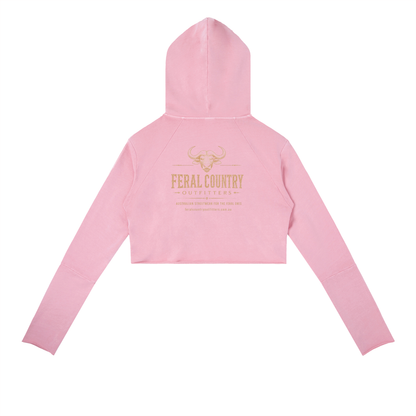 FERAL COUNTRY OUTFITTERS — Official Baby Crop Hoodie