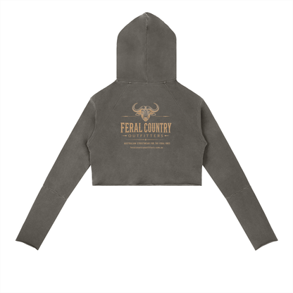 FERAL COUNTRY OUTFITTERS — Official Baby Crop Hoodie