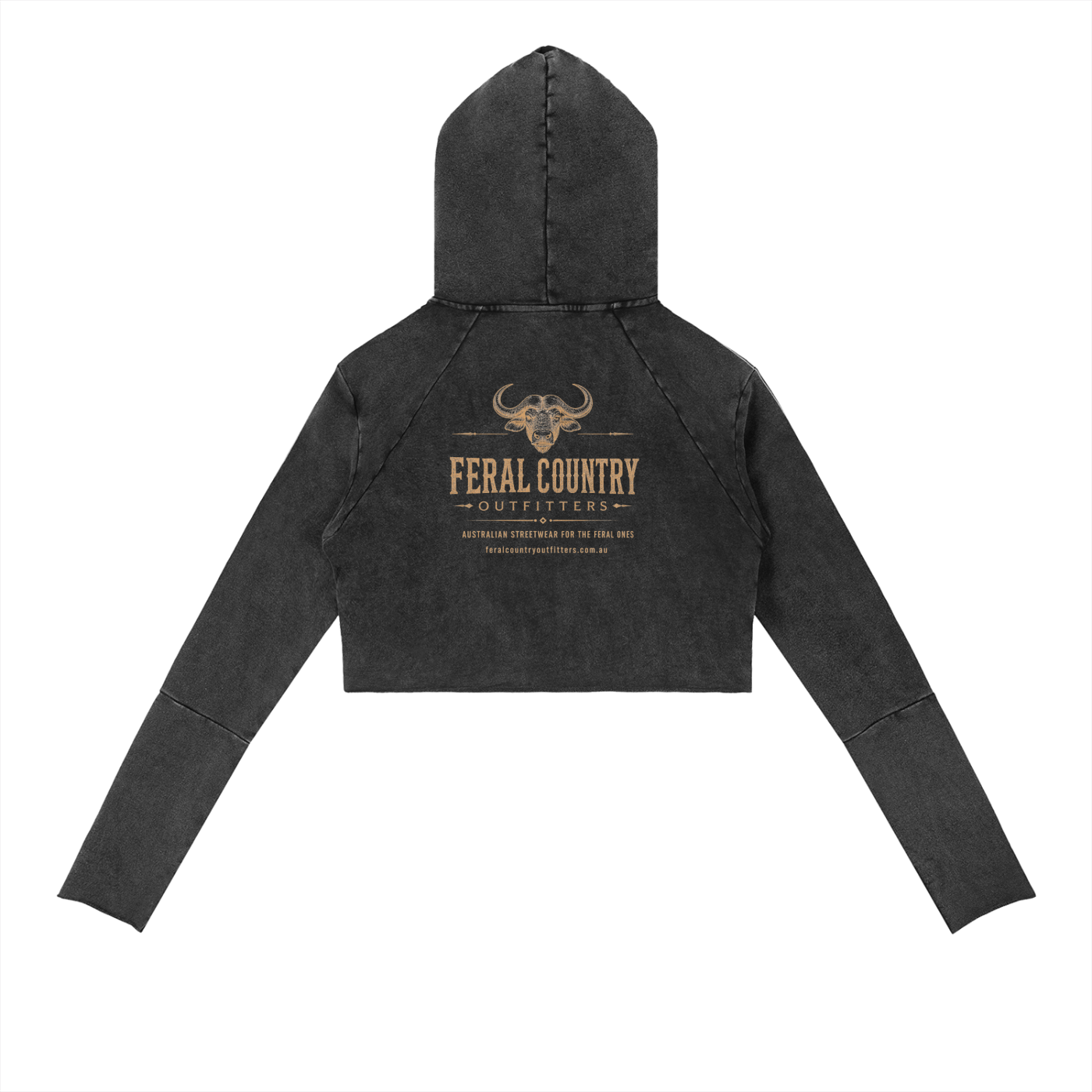 FERAL COUNTRY OUTFITTERS — Official Baby Crop Hoodie